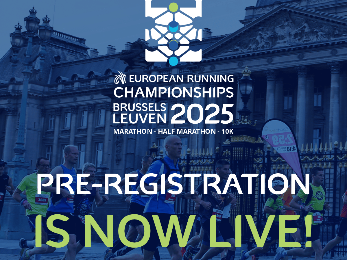Preregister now for the first European Running Championships in 2025